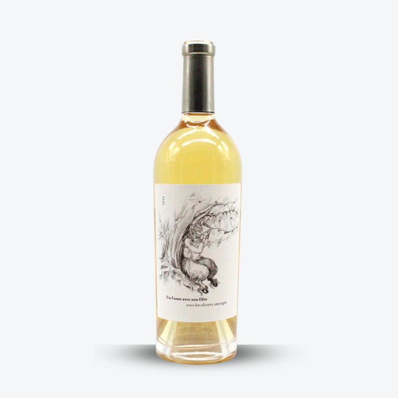 Un Faune avec son Fifre sous les oliviers sauvages Blanc 2019 - Domaine du Clos des Fées