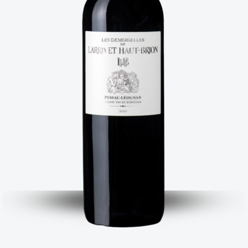 Les Demoiselles de Larrivet Haut-Brion Rouge 2020 - Etiquette