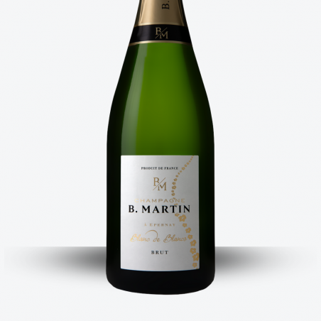 Champagne B.Martin Blanc de Blancs Brut - Etiquette