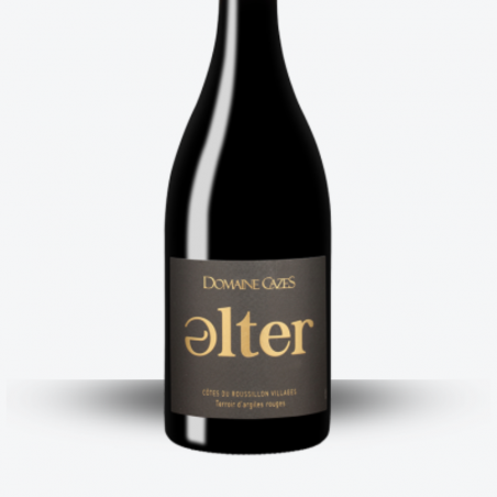 Alter Rouge 2023 - Domaine Cazes - Etiquette