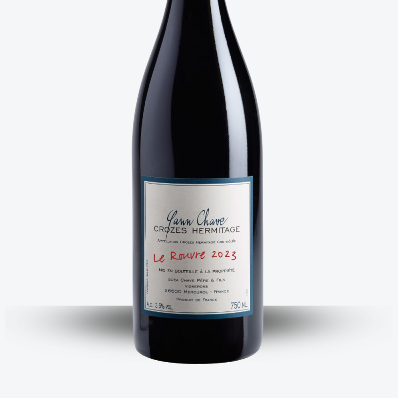 Domaine Yann Chave Crozes-Hermitage Le Rouvre 2023 - etiquette