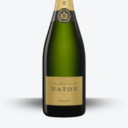 Magnum Champagne Jean-Noël Haton Réserve - Etiquette