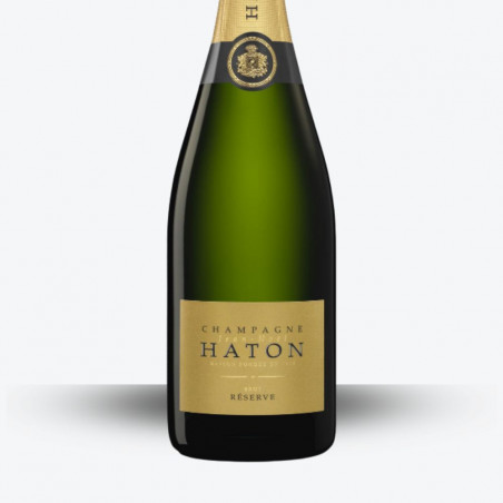 Magnum Champagne Jean-Noël Haton Réserve - Etiquette