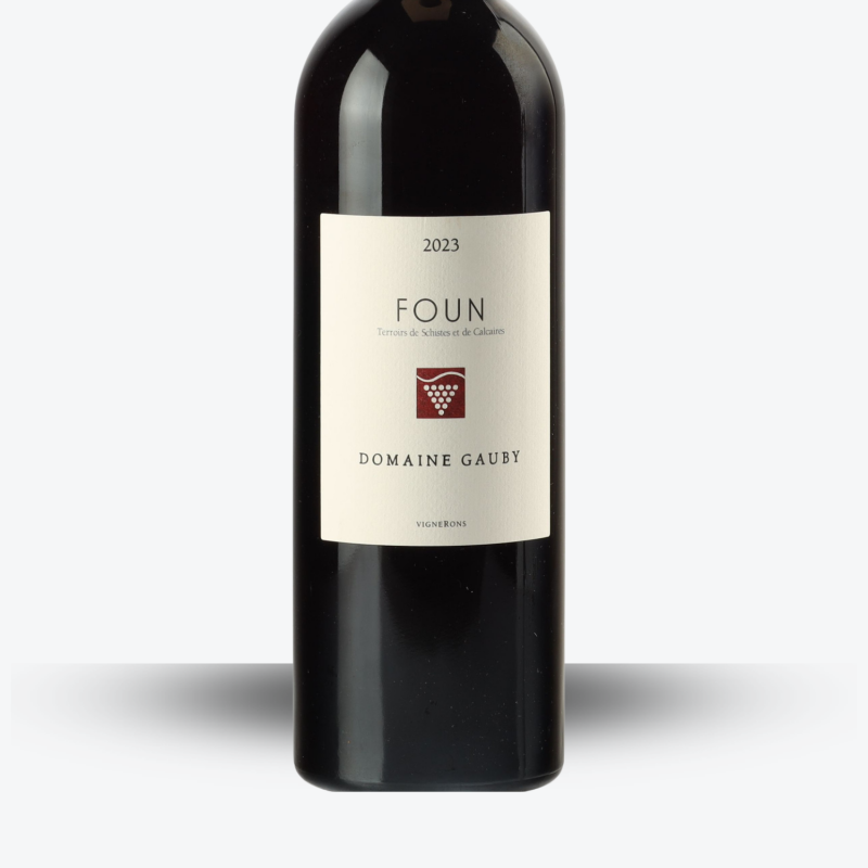 La Foun Rouge 2023 - Domaine Gauby - étiquette