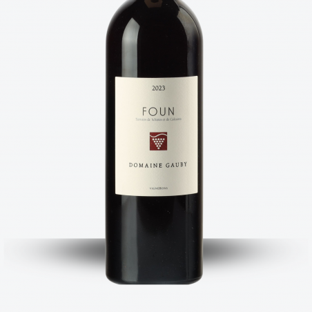 La Foun Rouge 2023 - Domaine Gauby - étiquette