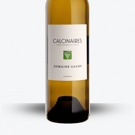 Domaine Gauby Blanc Calcinaires 2023 - Etiquette