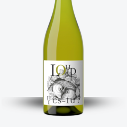 Le Loup y es-tu ? Blanc – Domaine de l’Hortus - Etiquette