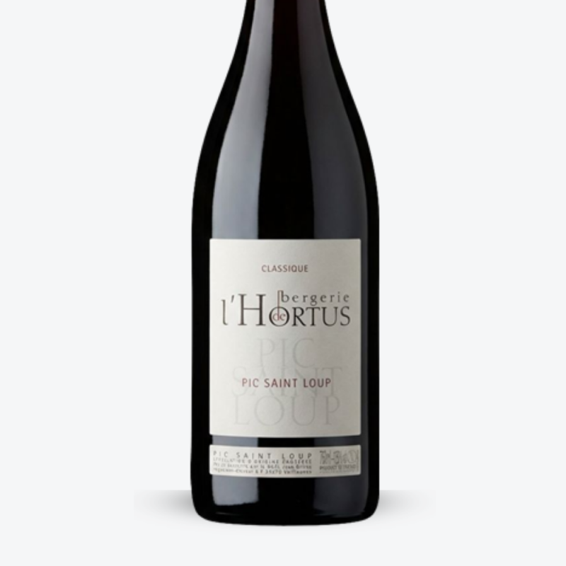 Pic Saint Loup Rouge Bergerie Classique 2024 – Domaine de l’Hortus - Etiquette