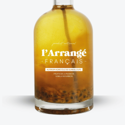 Fruit de la Passion Vanille Bourbon - L'Arrangé Français - Etiquette