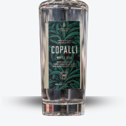 Copalli Rhum Blanc - Etiquette