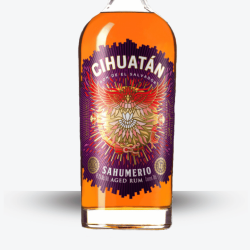 Rhum Cihuatán Sahumerio - Etiquette