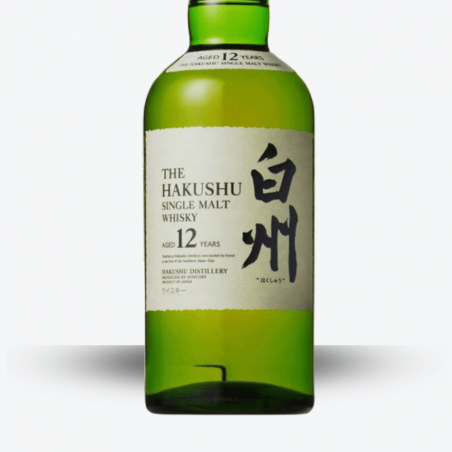Whisky The Hakushu 12 ans - Etiquette