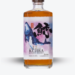 Whisky Kujira Single Grain 12 ans Sherry Cask - Etiquette