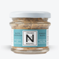 Rillettes d'esturgeon au caviar 90g
