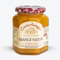 Confiture Orange Nature - Comme Autrefois - Etiquette