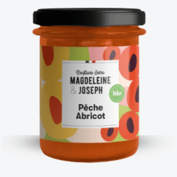 Confiture Pêche Abricot - Magdeleine & Joseph - zoom