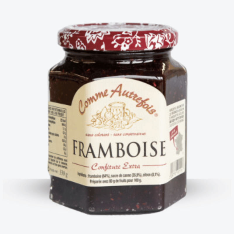 Confiture de Framboise - Comme Autrefois - Etiquette