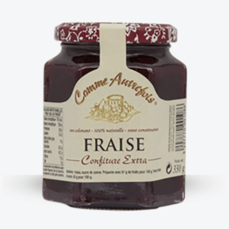 Confiture de Fraise - Comme Autrefois - Etiquette