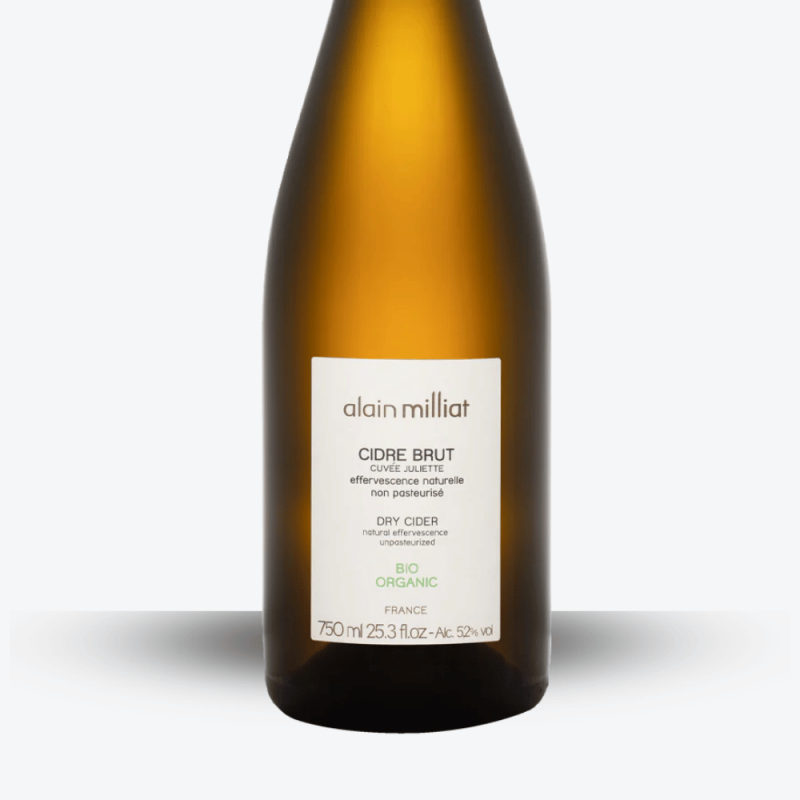 Cidre Bio Cuvée Juliette - Alain Milliat - Etiquette