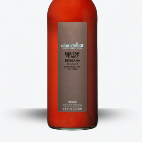 Nectar Fraise Sengana - Alain Milliat - Etiquette