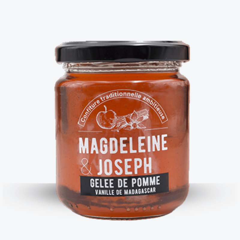 Gelée de pomme Vanille de Madagascar - Magdeleine & Joseph - Etiquette