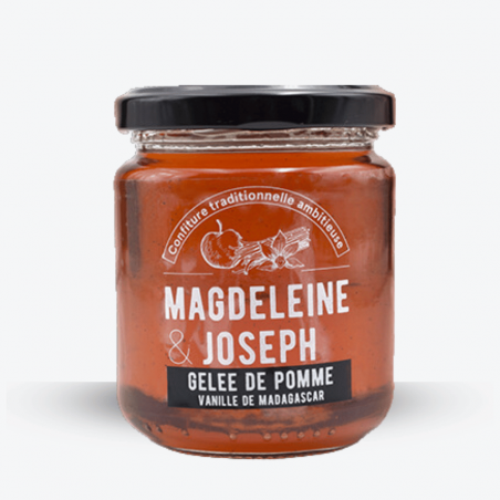 Gelée de pomme Vanille de Madagascar - Magdeleine & Joseph - Etiquette