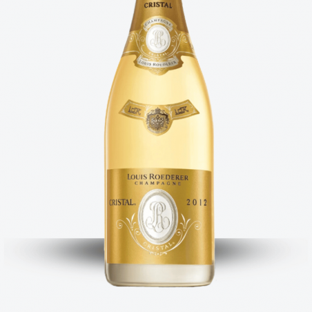 Magnum Champagne Cristal de Roederer 2012 - Coffret Luxe - Etiquette