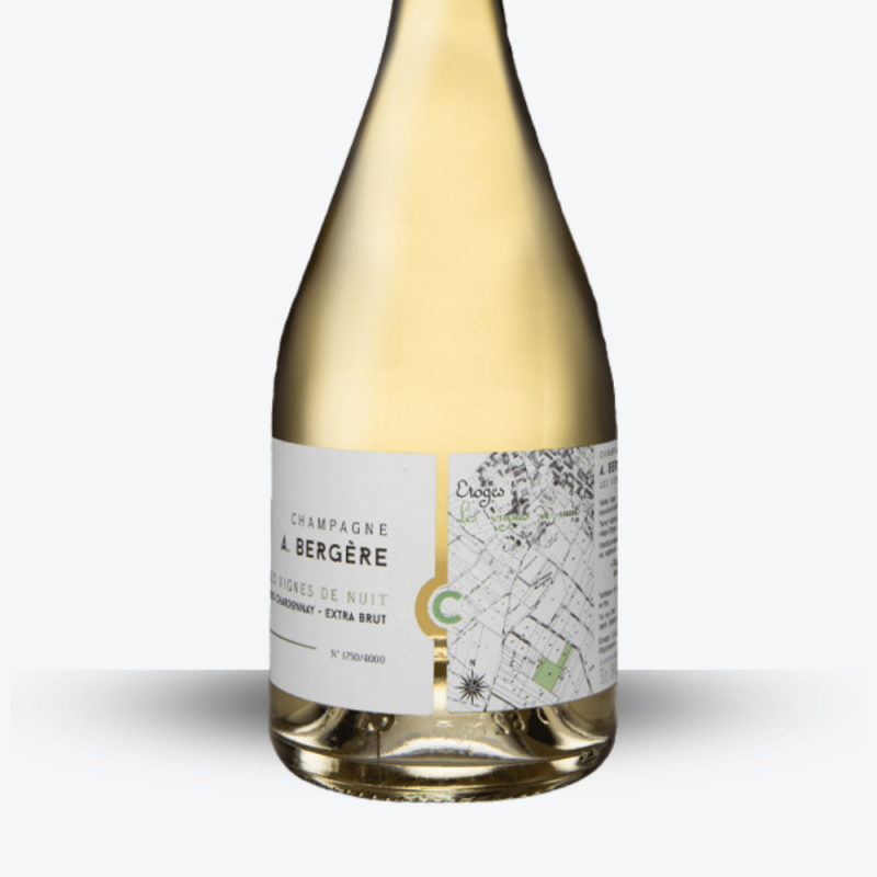 Champagne A.Bergère Les Vignes de Nuit - Etiquette