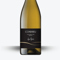 Aux ruses Condrieu 2024 - Jocelyne et Yves Lafoy - Etiquette