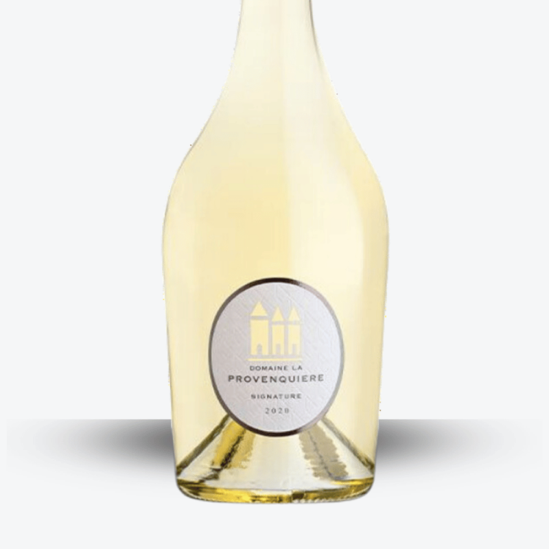 Signature Blanc 2023 - Domaine la Provenquière - Etiquette