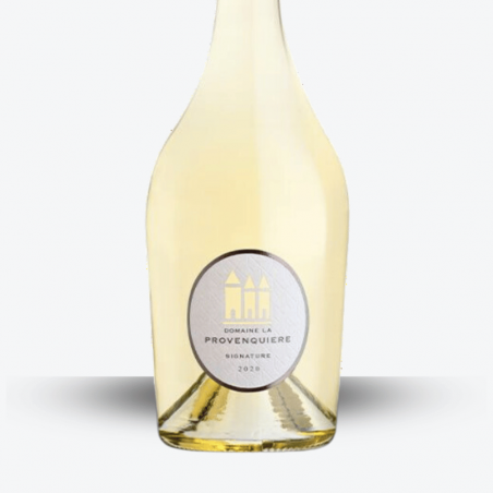 Signature Blanc 2025 - Domaine la Provenquière - étiquette