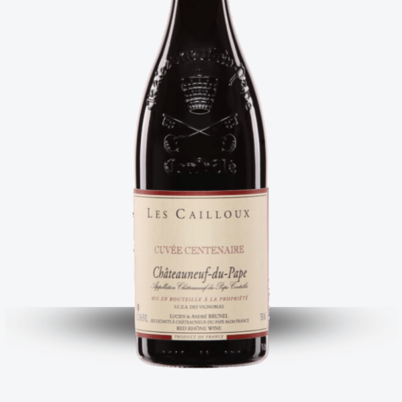 Les Cailloux Centenaire 2022 - Domaine André Brunel - Etiquette