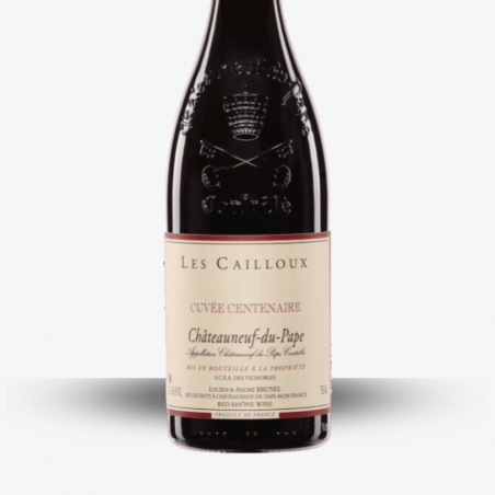 Les Cailloux Centenaire 2022 - Domaine André Brunel - Etiquette
