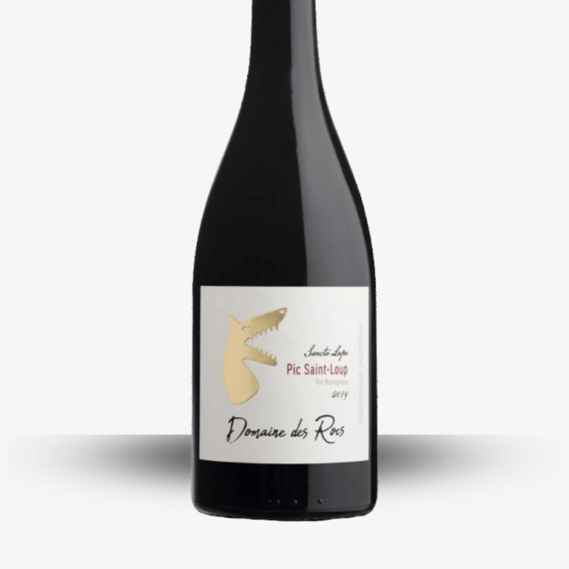 Sancto Lupo 2023 - Domaine des Rocs - Etiquette