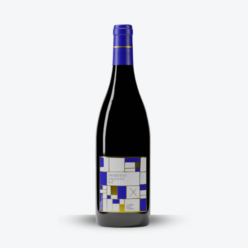 Primitivo Rouge 2023 - Domaine Campi Deantera