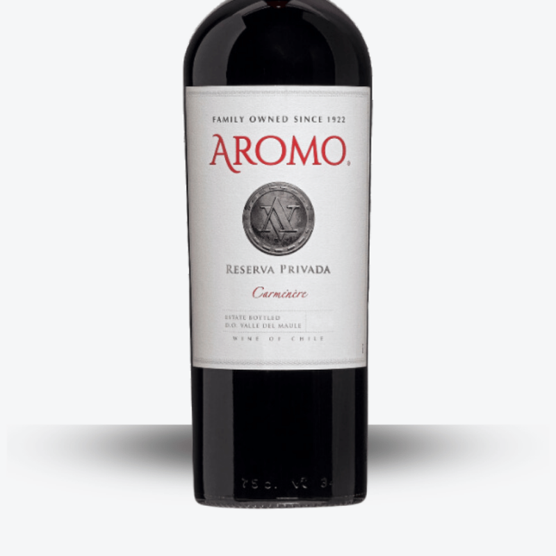 Aromo Reserva Privada Carmenere 2024 - Etiquette