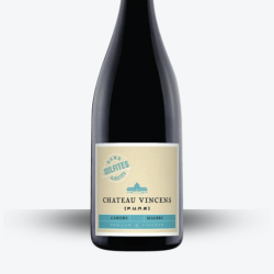Château Vincens (P.U.R.E) 2020 (sans sulfites ajoutés) - Etiquette