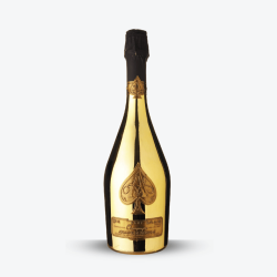 Magnum Champagne Armand de Brignac Gold Coffret Laqué