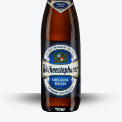 Bière Blonde Weihenstephaner Original - Etiquette