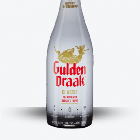 Bière Brune Gulden Draak - Etiquette