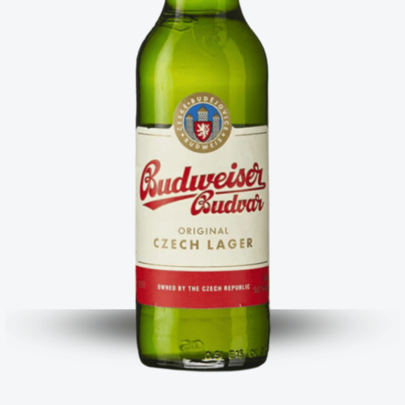 Bière Blonde Budweiser Budvar Original - Etiquette