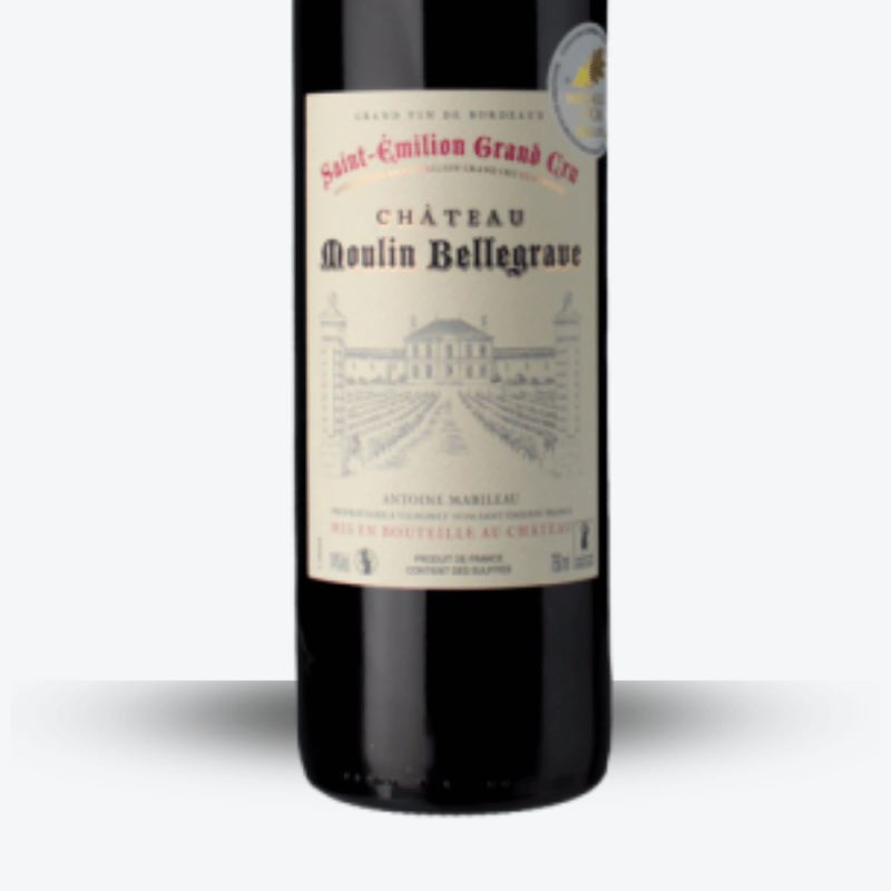 Château Moulin Bellegrave 2022 - Etiquette