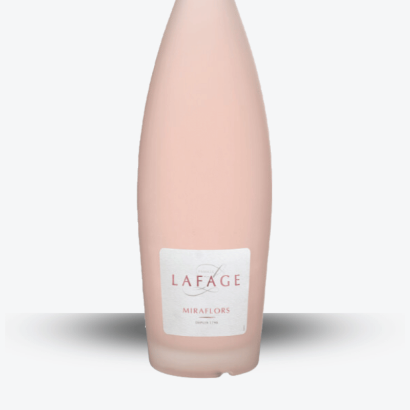 Miraflors Rosé 2024 - Domaine Lafage- Etiquette