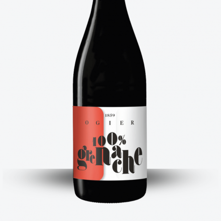 100% Grenache 2024 - Maison Ogier Etiquette