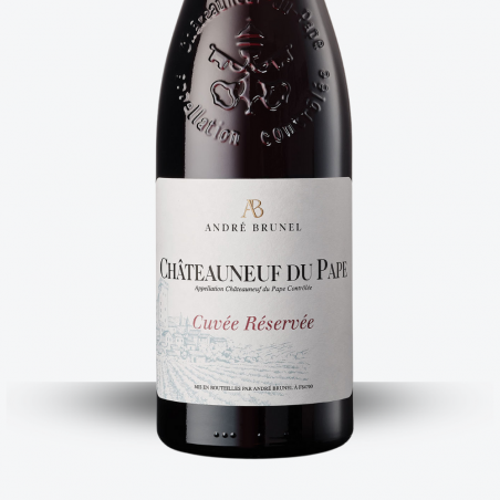 Cuvée Réservée 2023 - Domaine André Brunel - Etiquette