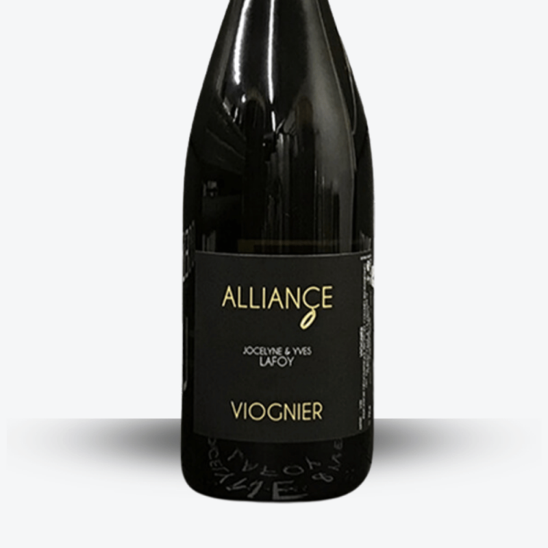 Alliance Viognier 2024 - Jocelyne et Yves Lafoy - Etiquette