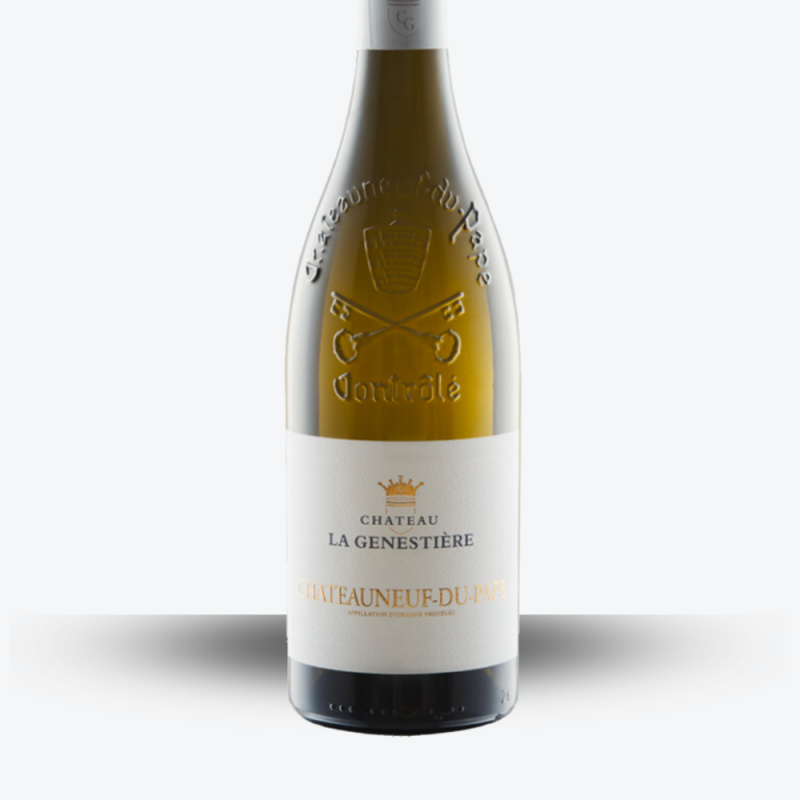 Châteauneuf du Pape Blanc 2023 - Château la Genestière - étiquette