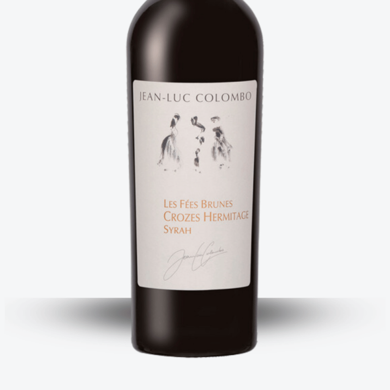 Les Fées Brunes Crozes-Hermitage 2024 - Domaine Jean-Luc Colombo - Etiquette