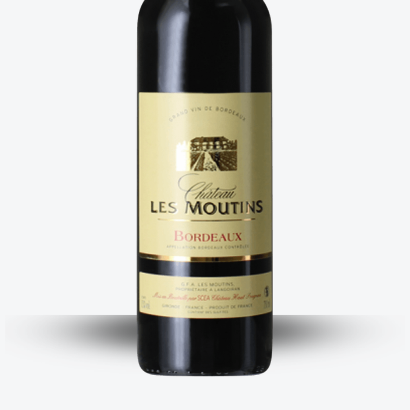 Château Les Moutins 2020 - Etiquette