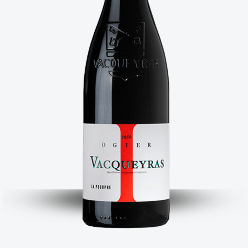 La Pourpre Vacqueyras 2023 - Maison Ogier - Etiquette